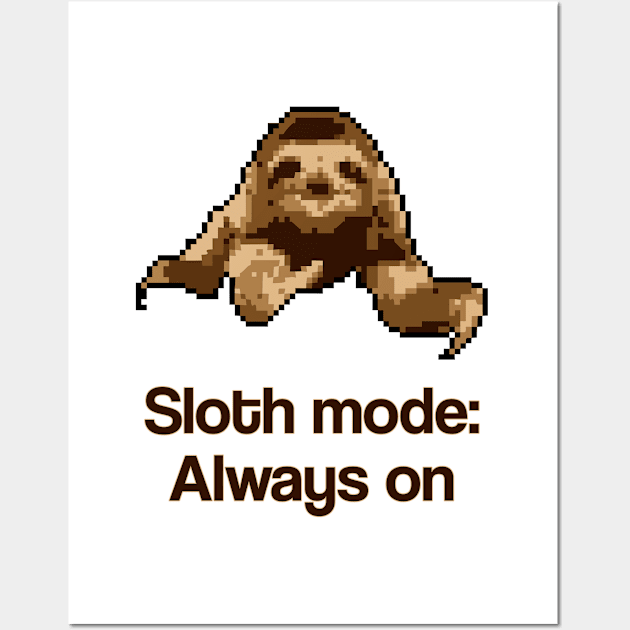 Sloth Wall Art by MBNEWS